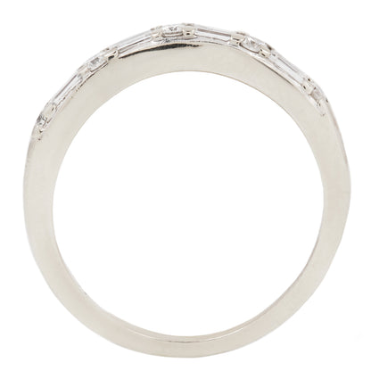 Baguette Diamond Nesting Band