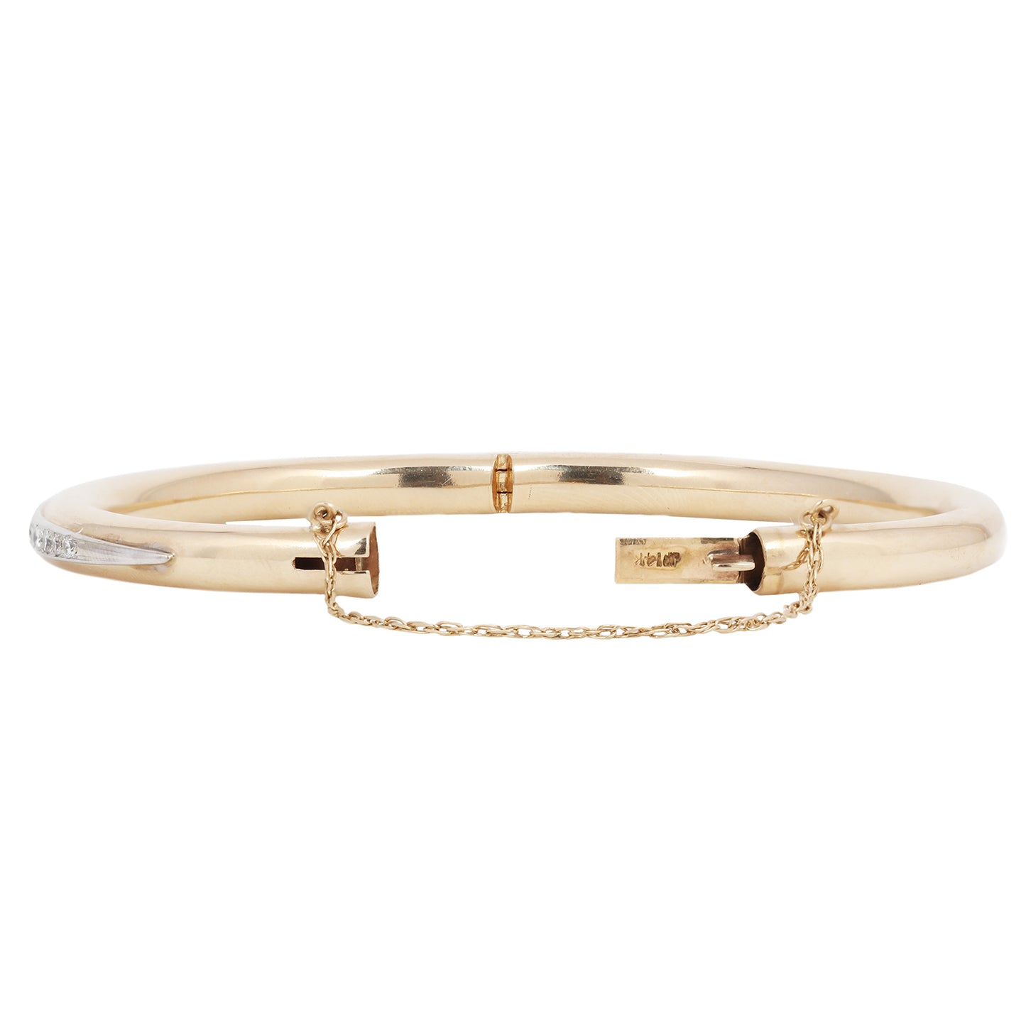 Diamond Groove Bangle