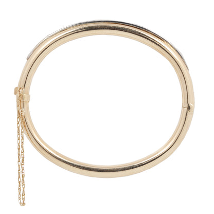 Diamond Groove Bangle