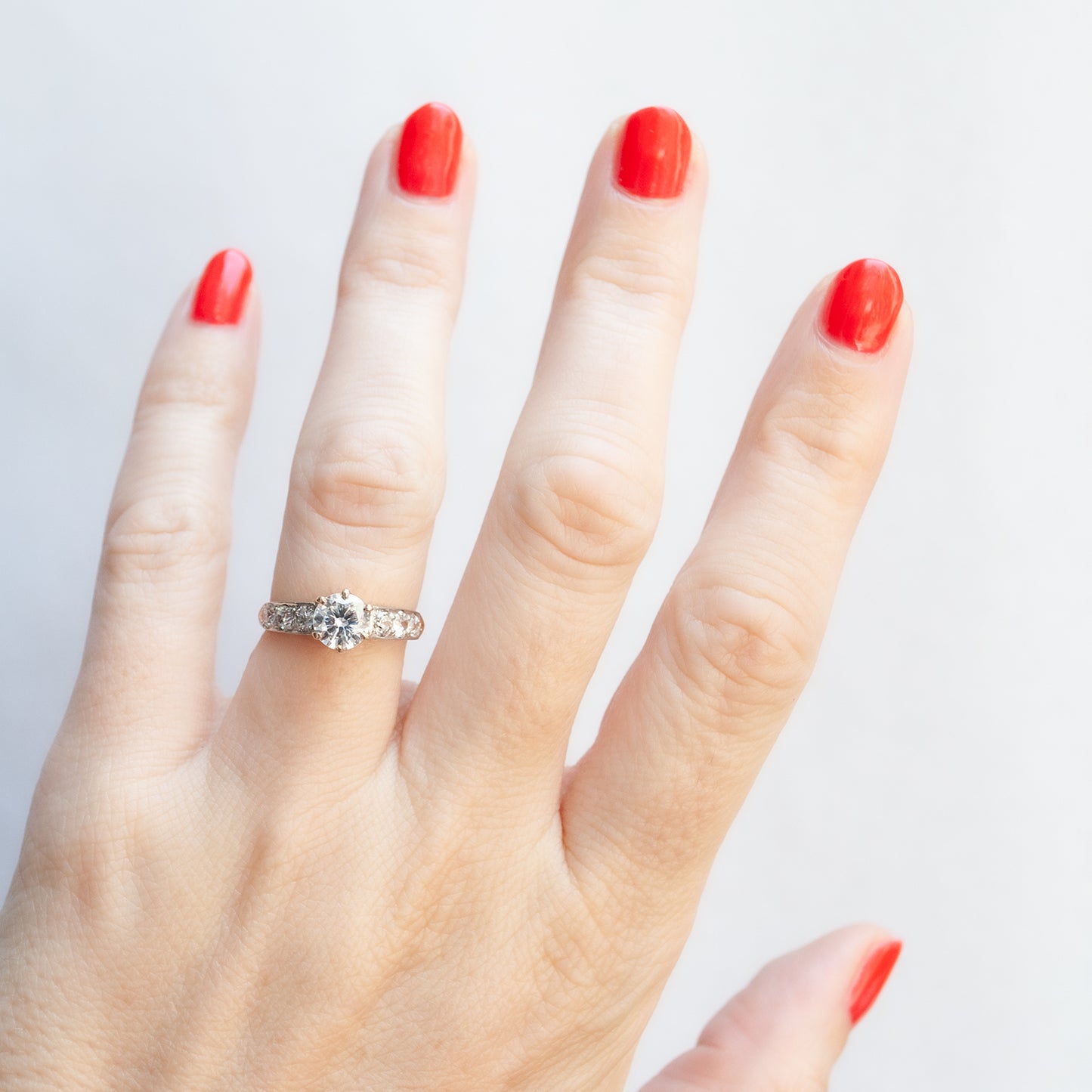 Cora Diamond Edwardian Ring