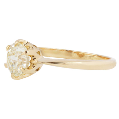 Opulent Crown Jubilee Diamond Solitaire