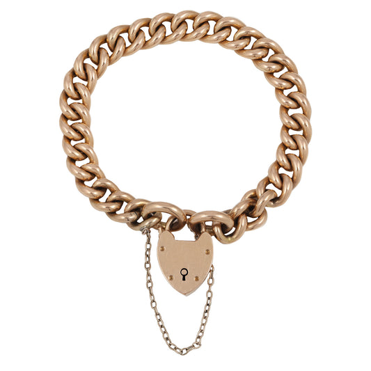 Kingsley Heart Curb Bracelet