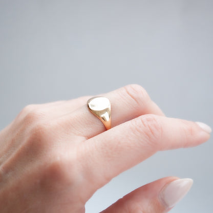 Birmingham Blank Signet Ring