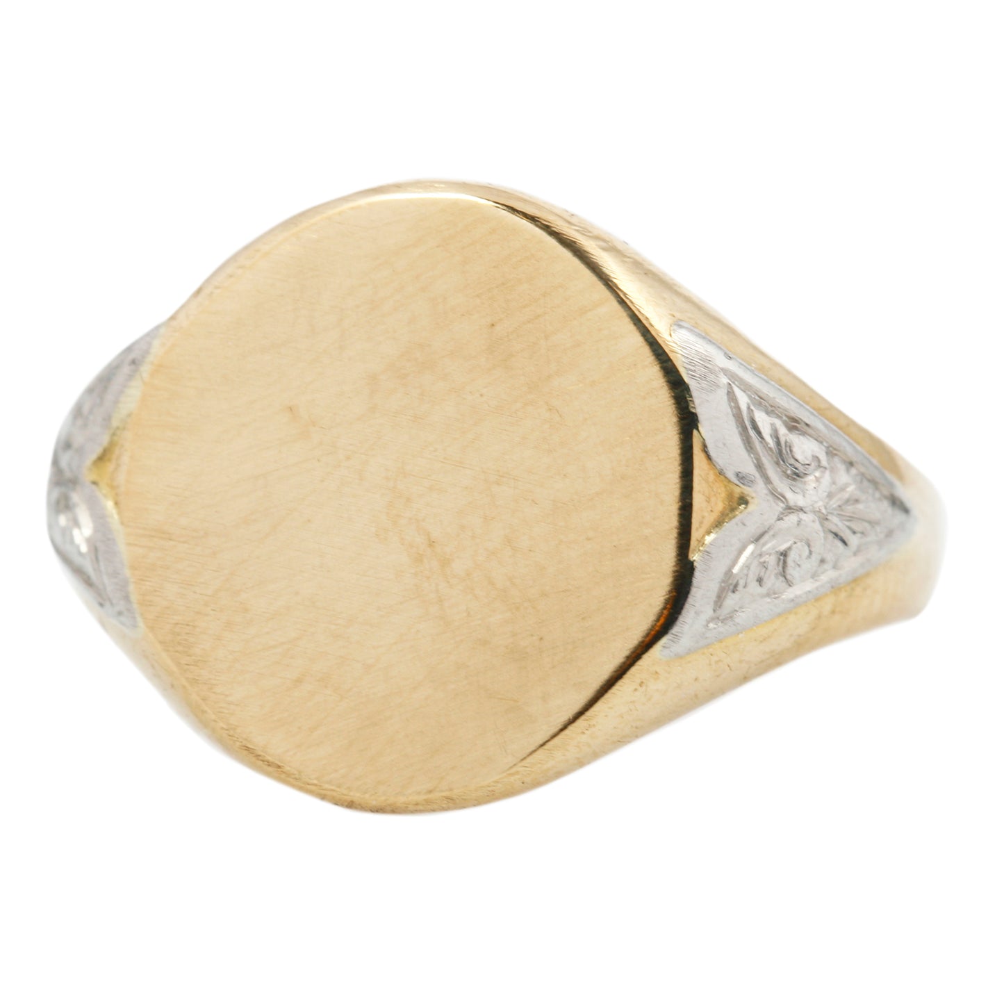 Gold & Platinum Antique Signet