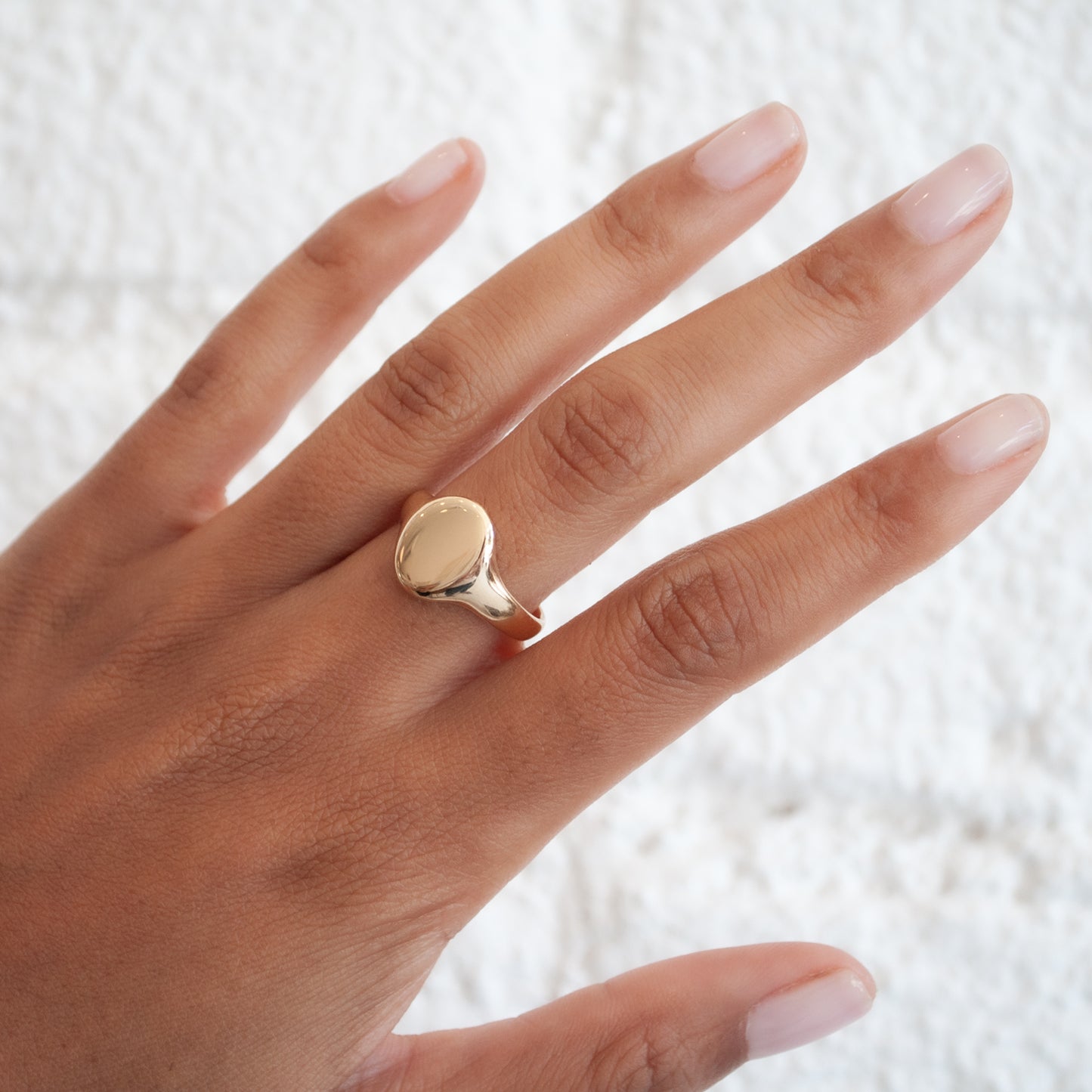 Art Deco Oval Signet