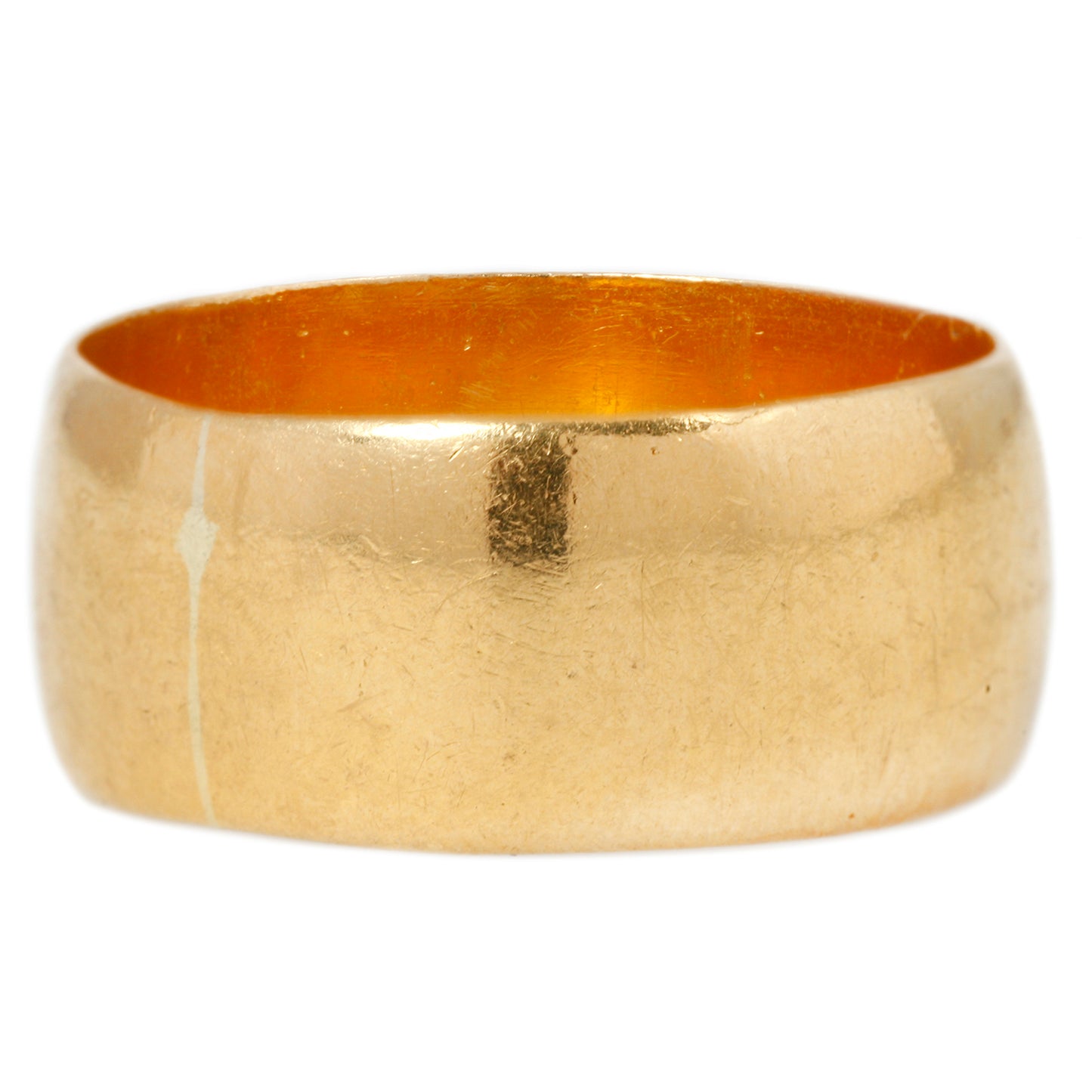 Extra Wide Gold Band