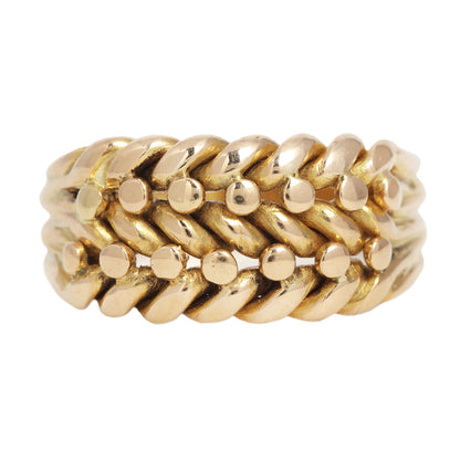 Golden Flame Keeper Ring