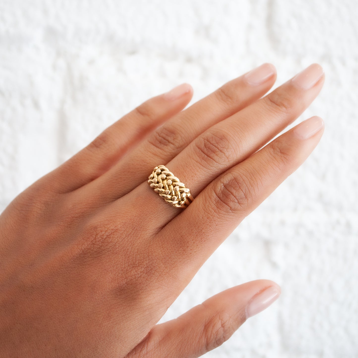 Love Knot Keeper Ring