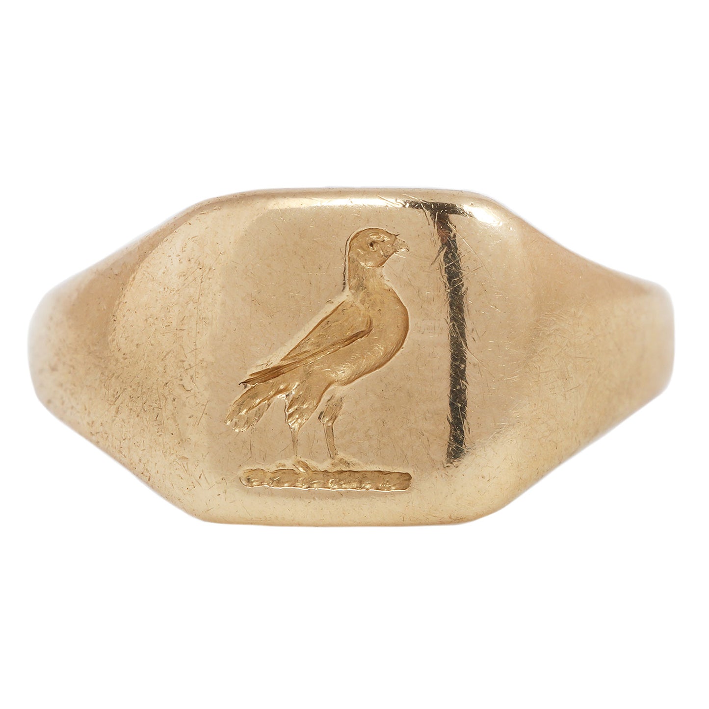 Homing Bird Signet Ring