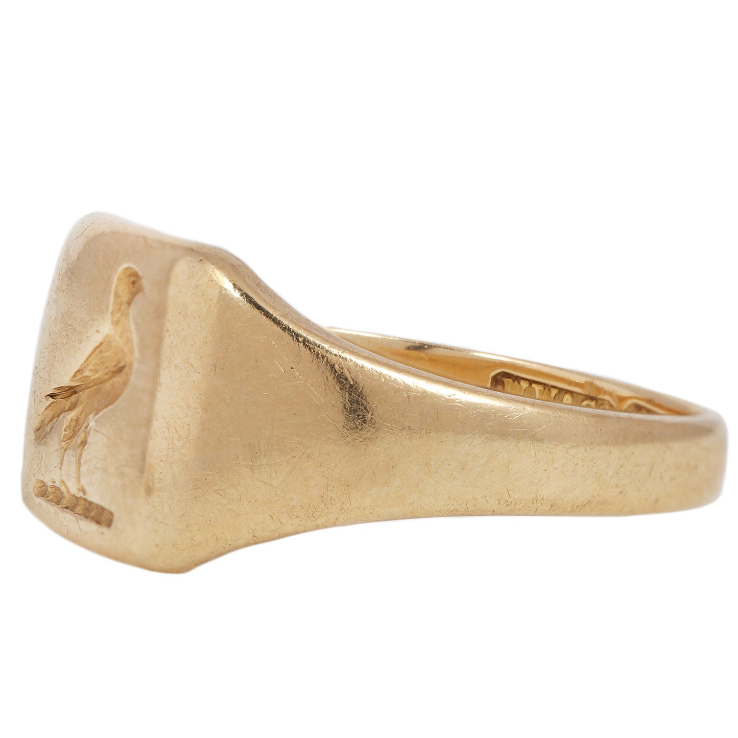 Homing Bird Signet Ring