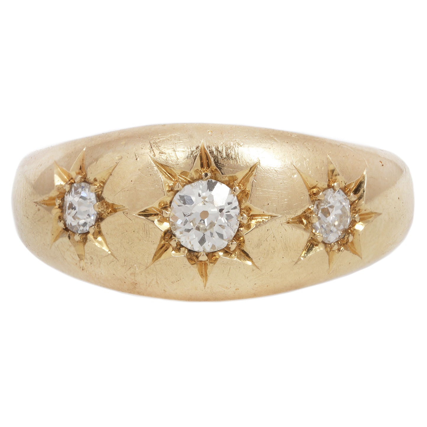 Edwardian Diamond Star Ring