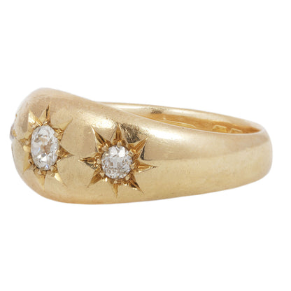 Edwardian Diamond Star Ring
