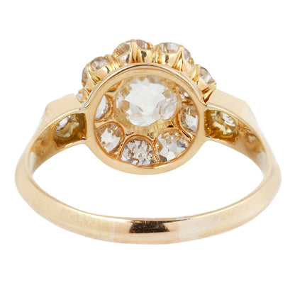Old Mine Diamond Shine Ring