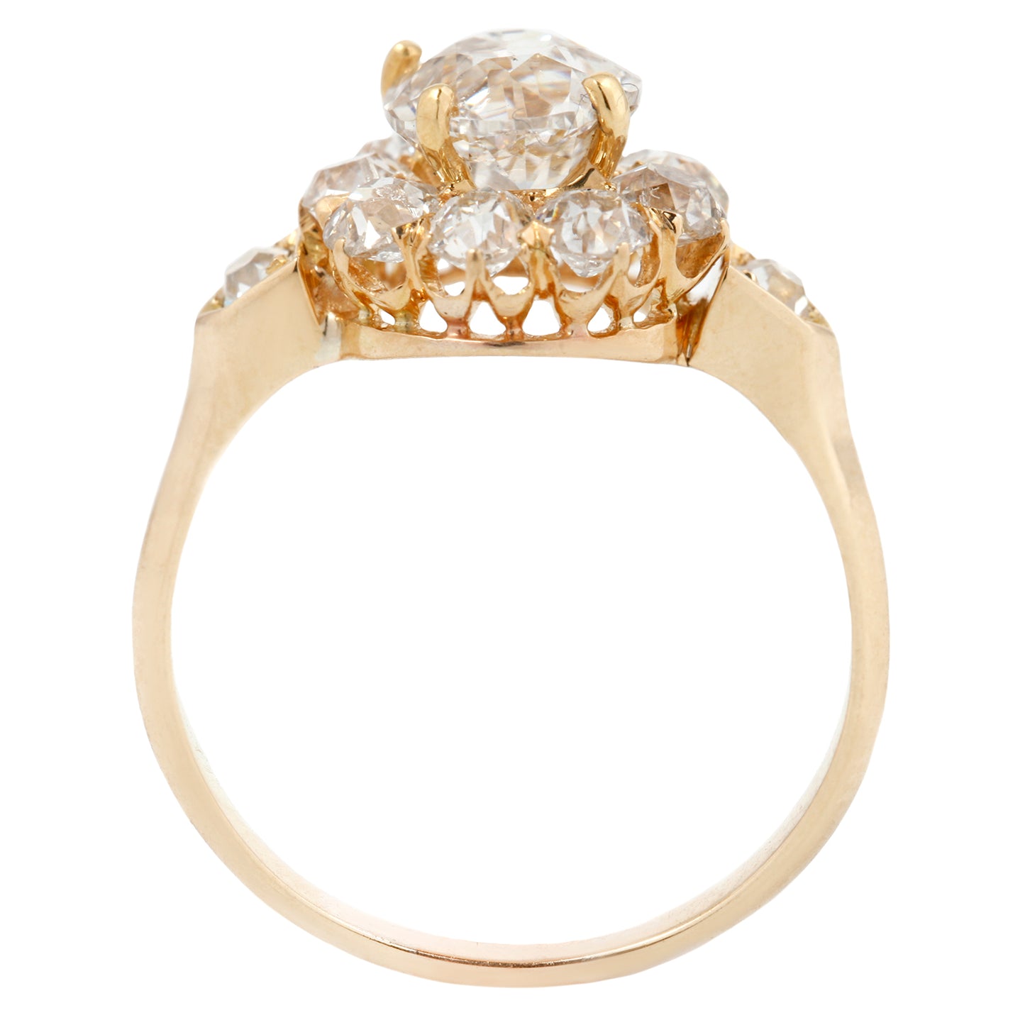 Old Mine Diamond Shine Ring