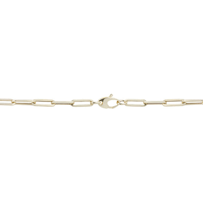 Golden Horizon Paperclip Necklace