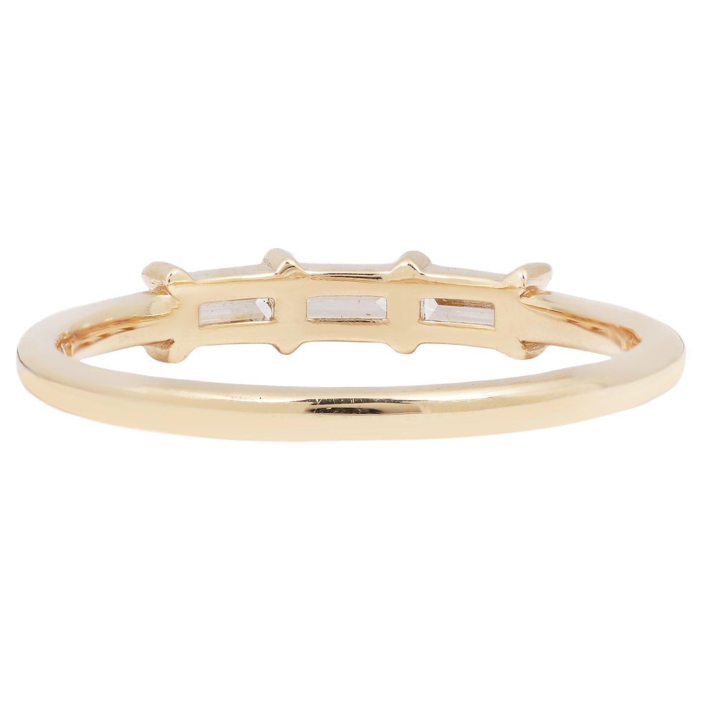 Linear Triple Baguette Ring
