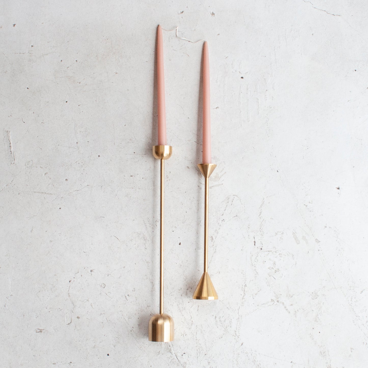 Dome Spindle Candlestick