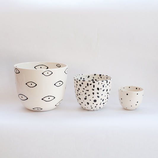 Franca Small Dot Planter