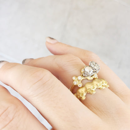 Memento Mori Diamond Ring