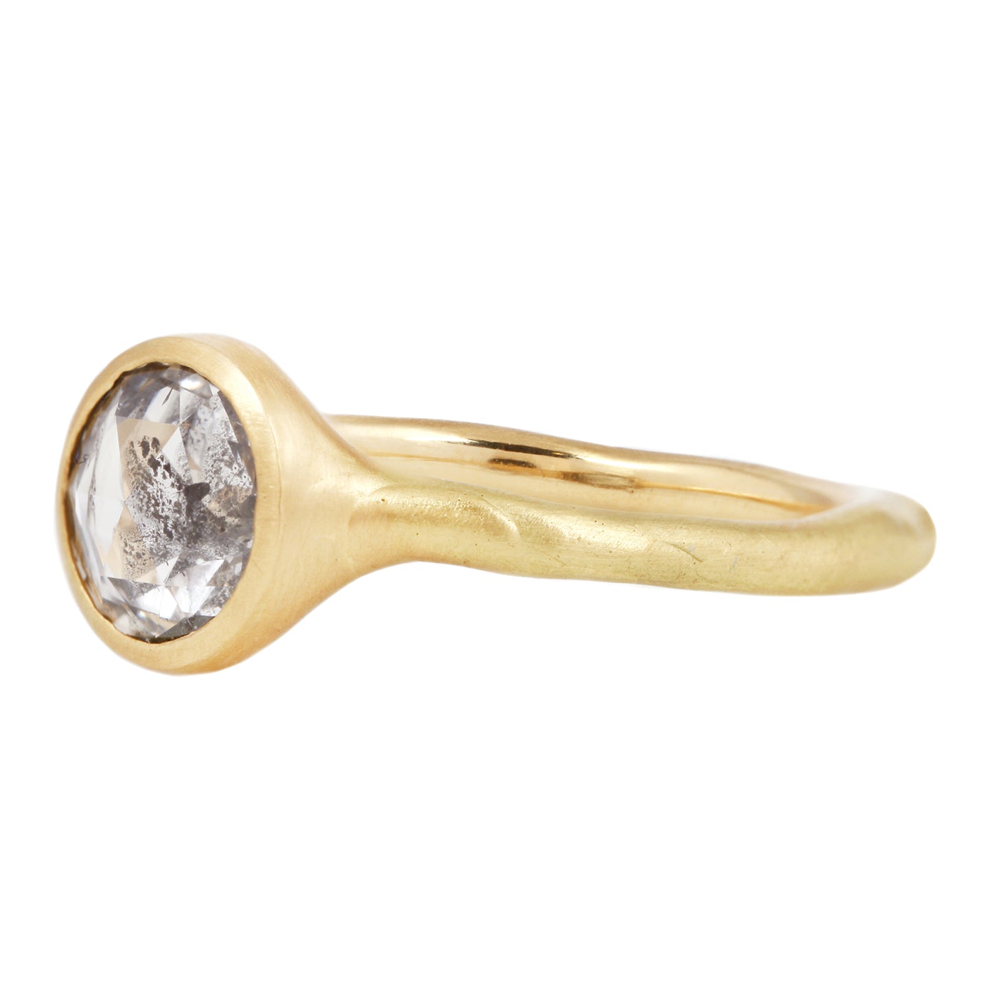 Stormy Diamond Bezel Solitaire