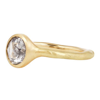Stormy Diamond Bezel Solitaire