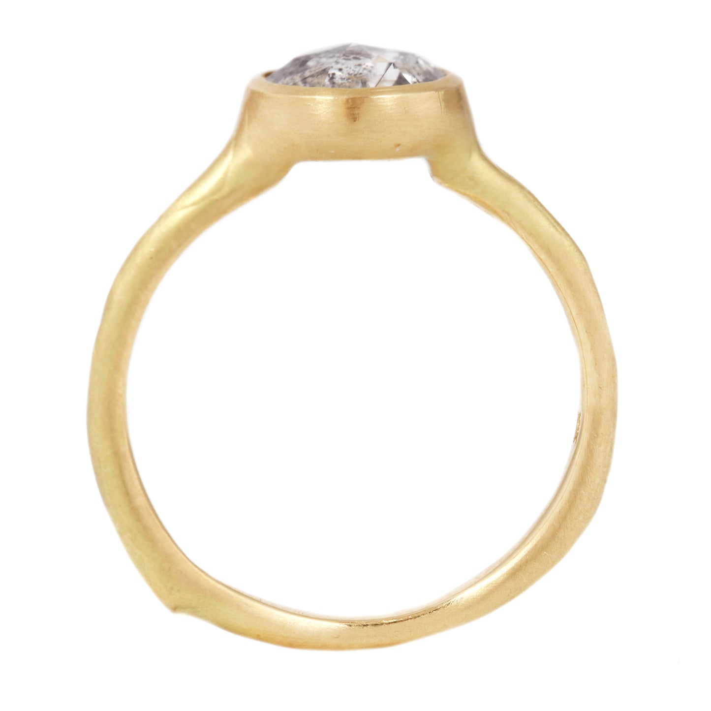 Stormy Diamond Bezel Solitaire