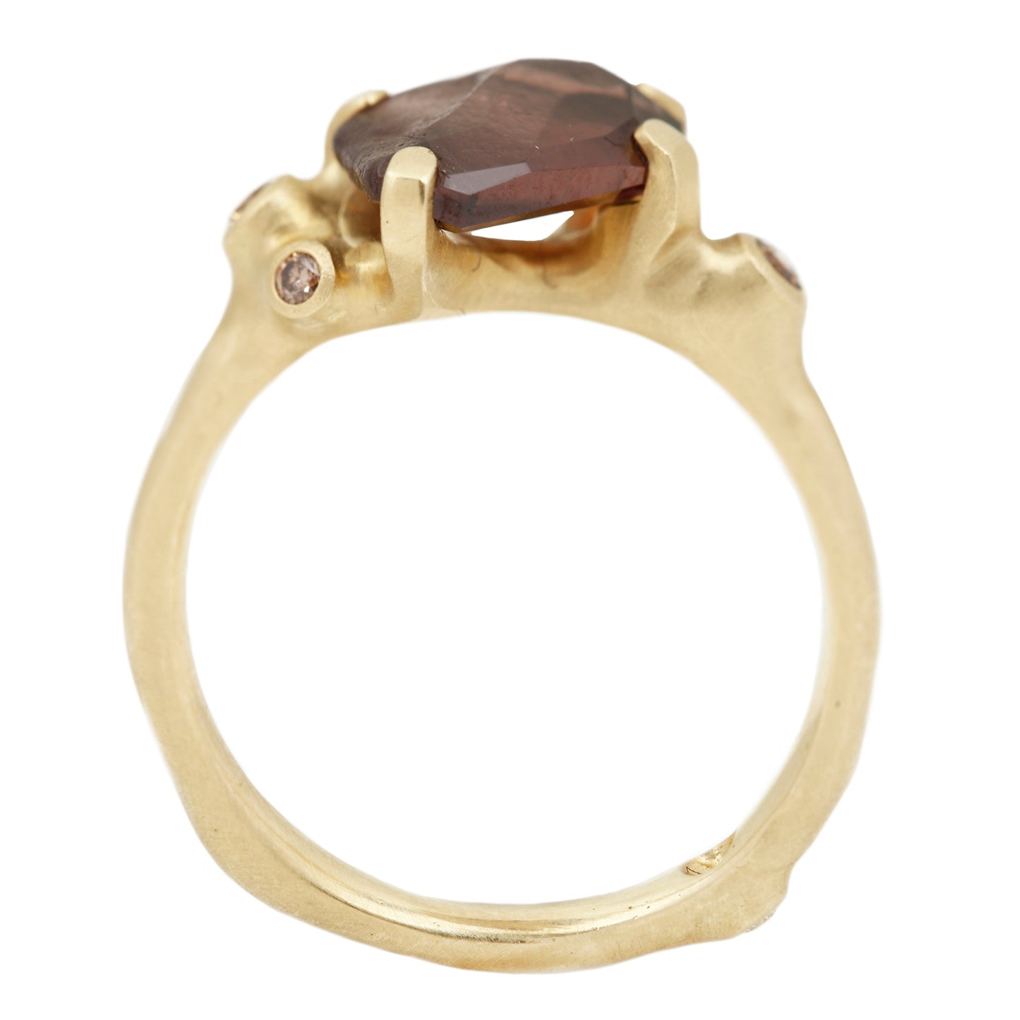 Zircon Rough Luxe Cluster Ring