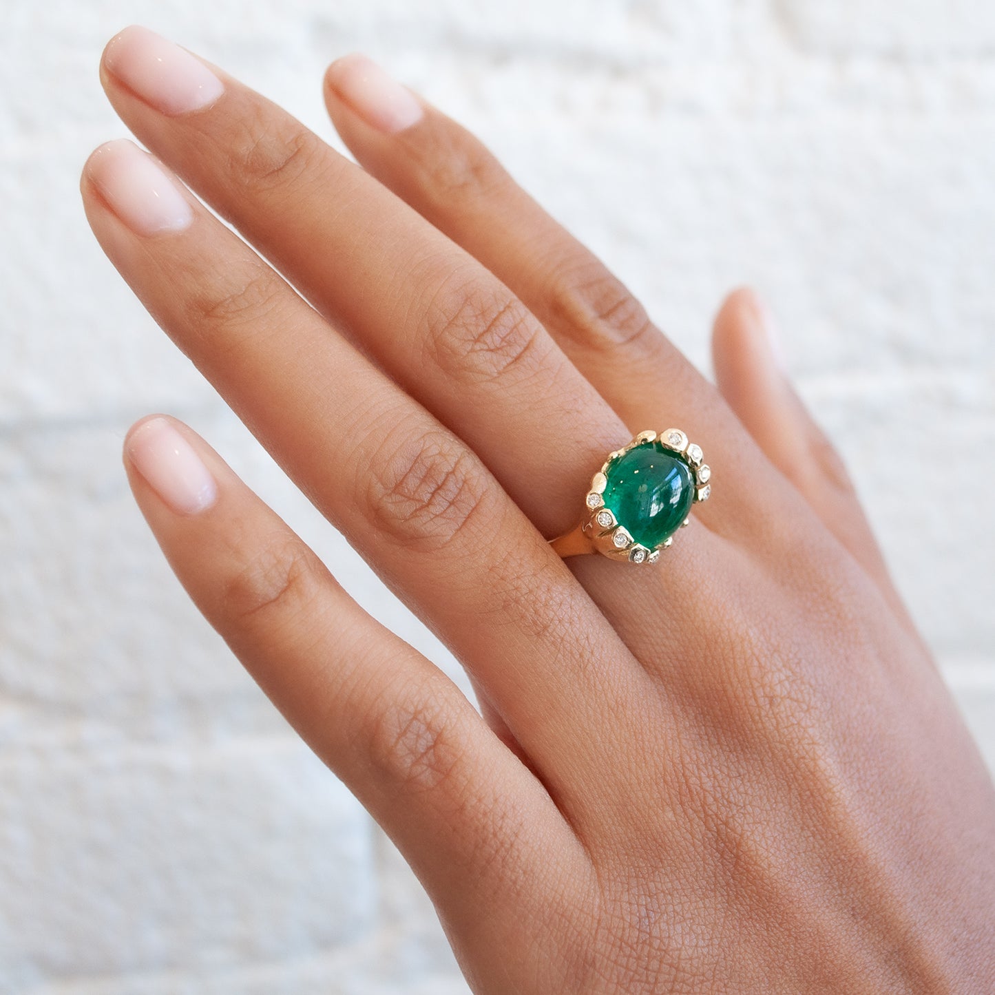 Emerald Eclipse Ring
