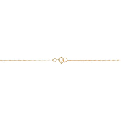 Palm Pendant Gold Necklace