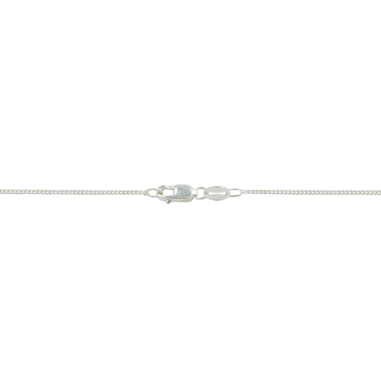 Palm Pendant Silver Necklace