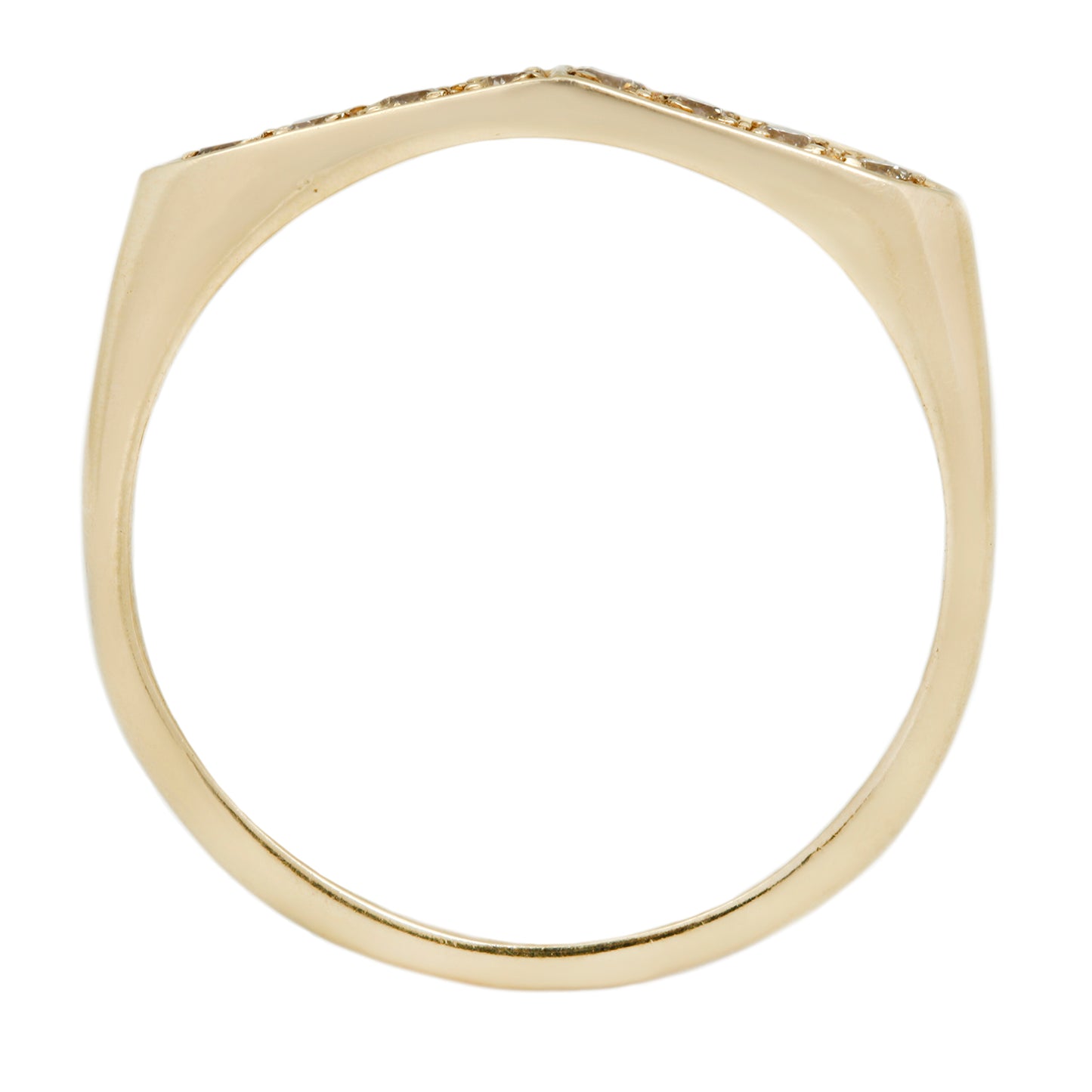 Gracia Champagne Diamond Ring
