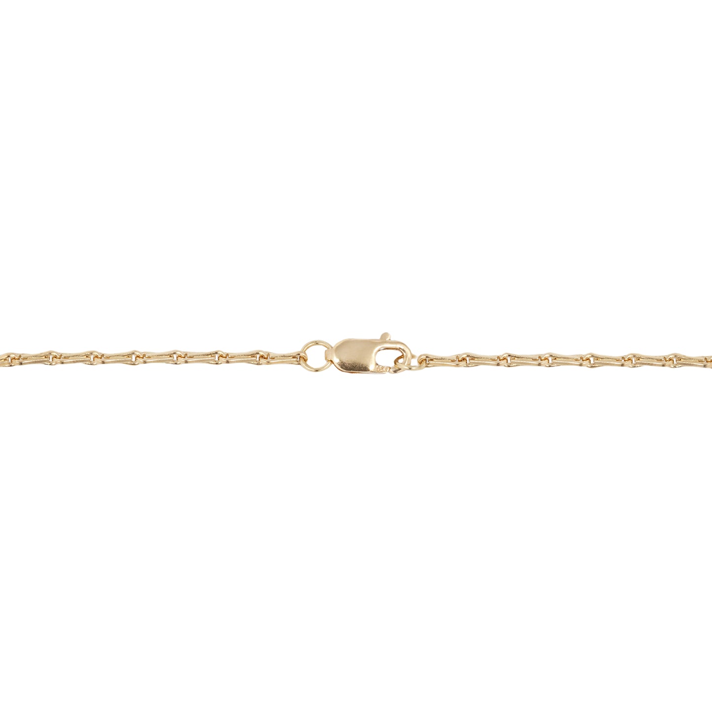 Gold Barleycorn Chain Bracelet