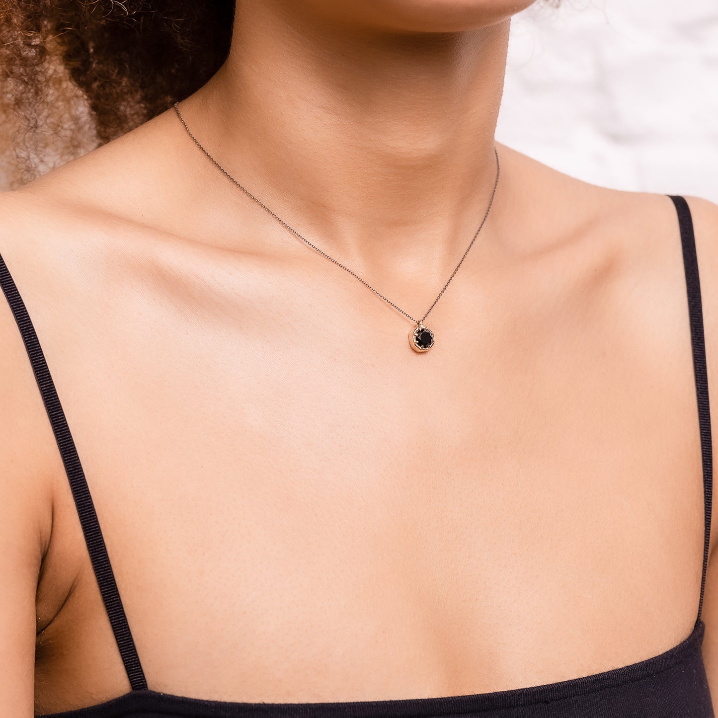 Spinel Octagon Necklace