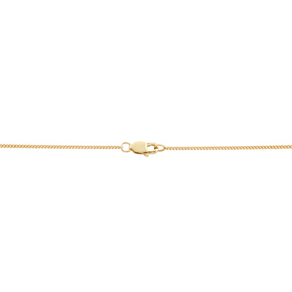 Champagne Diamond Octagon Necklace