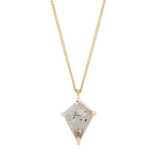 Large Quartz Kite Necklace