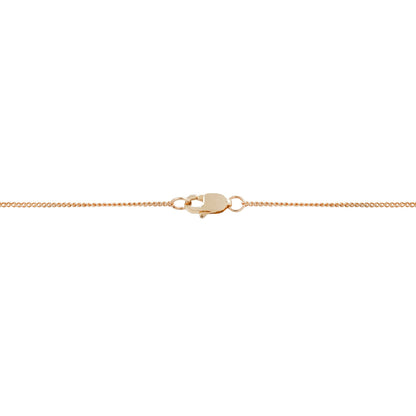 Gold Marquise Morganite Necklace