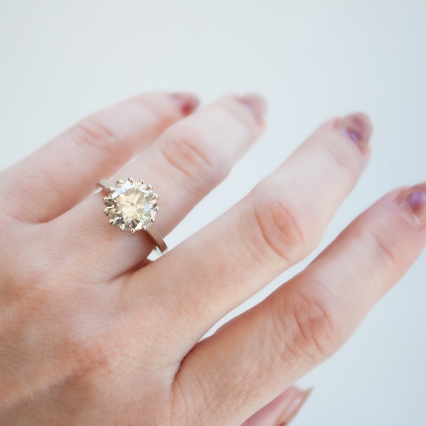Prong Set Diamond Ring