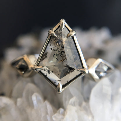 Space Goddess Diamond Ring
