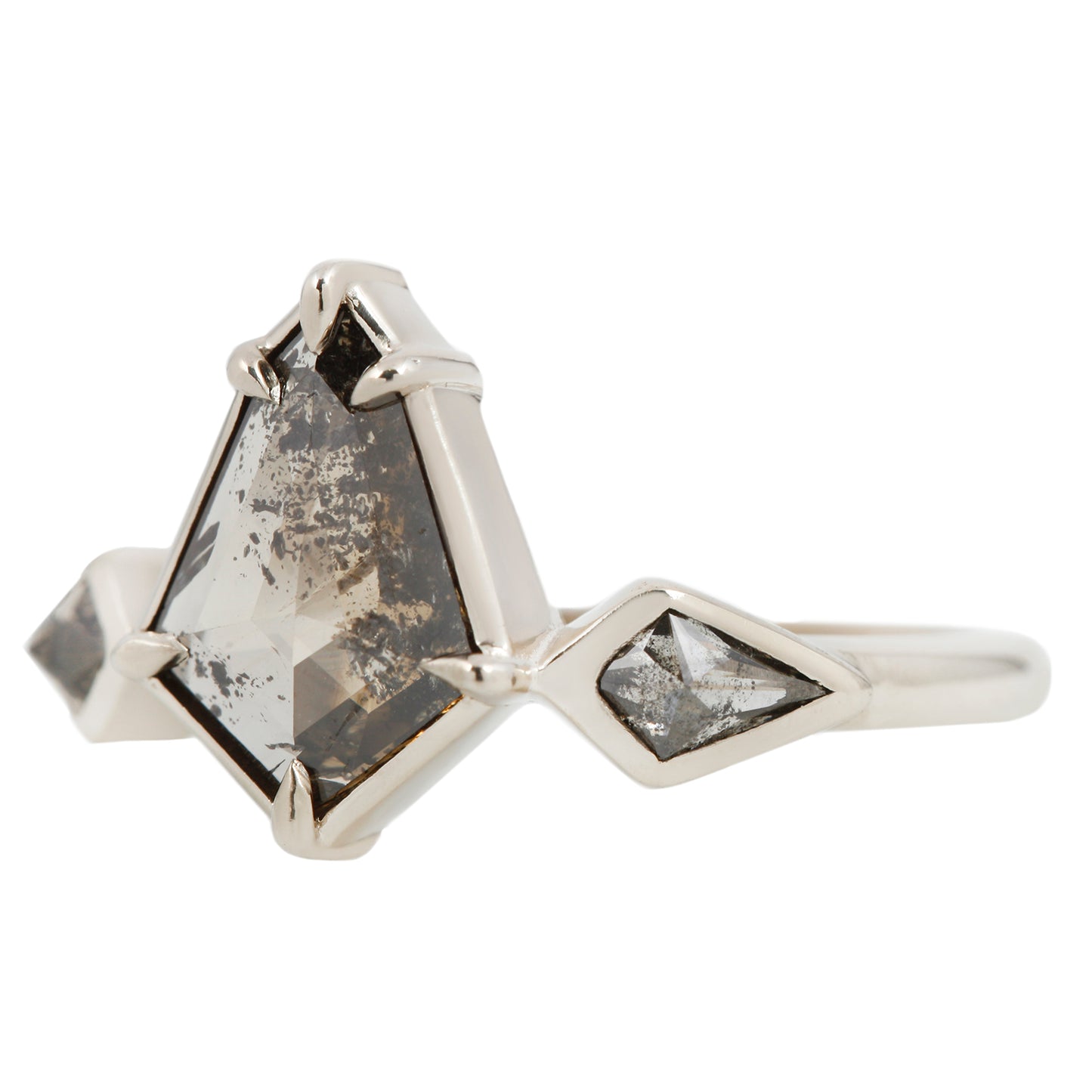 Space Goddess Diamond Ring