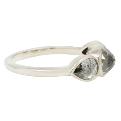 Cosmos Three Stone Ring