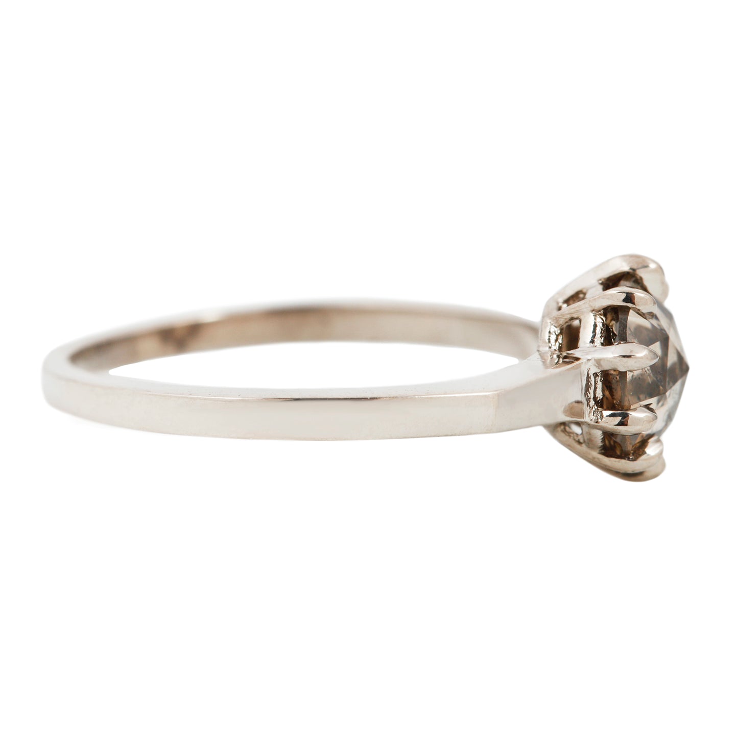 Dew Drop Diamond Solitaire Ring
