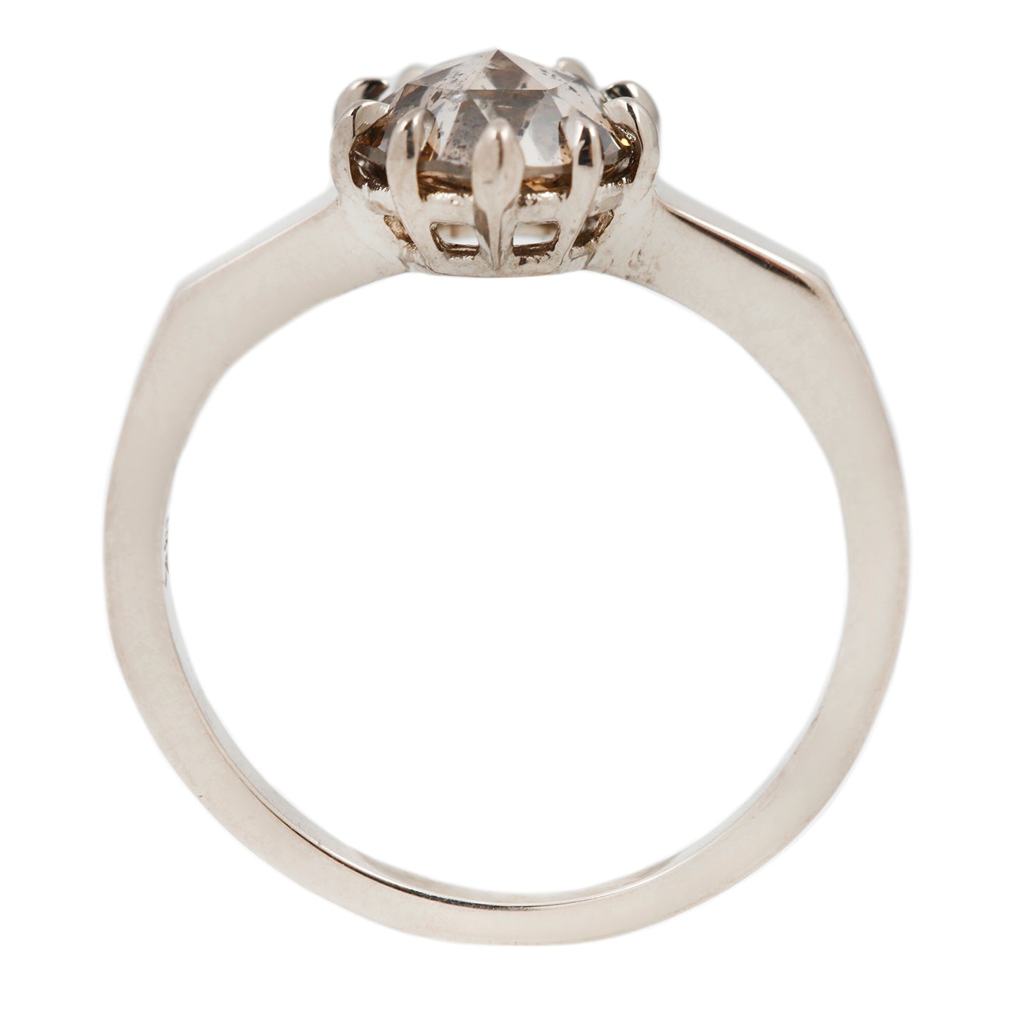 Dew Drop Diamond Solitaire Ring