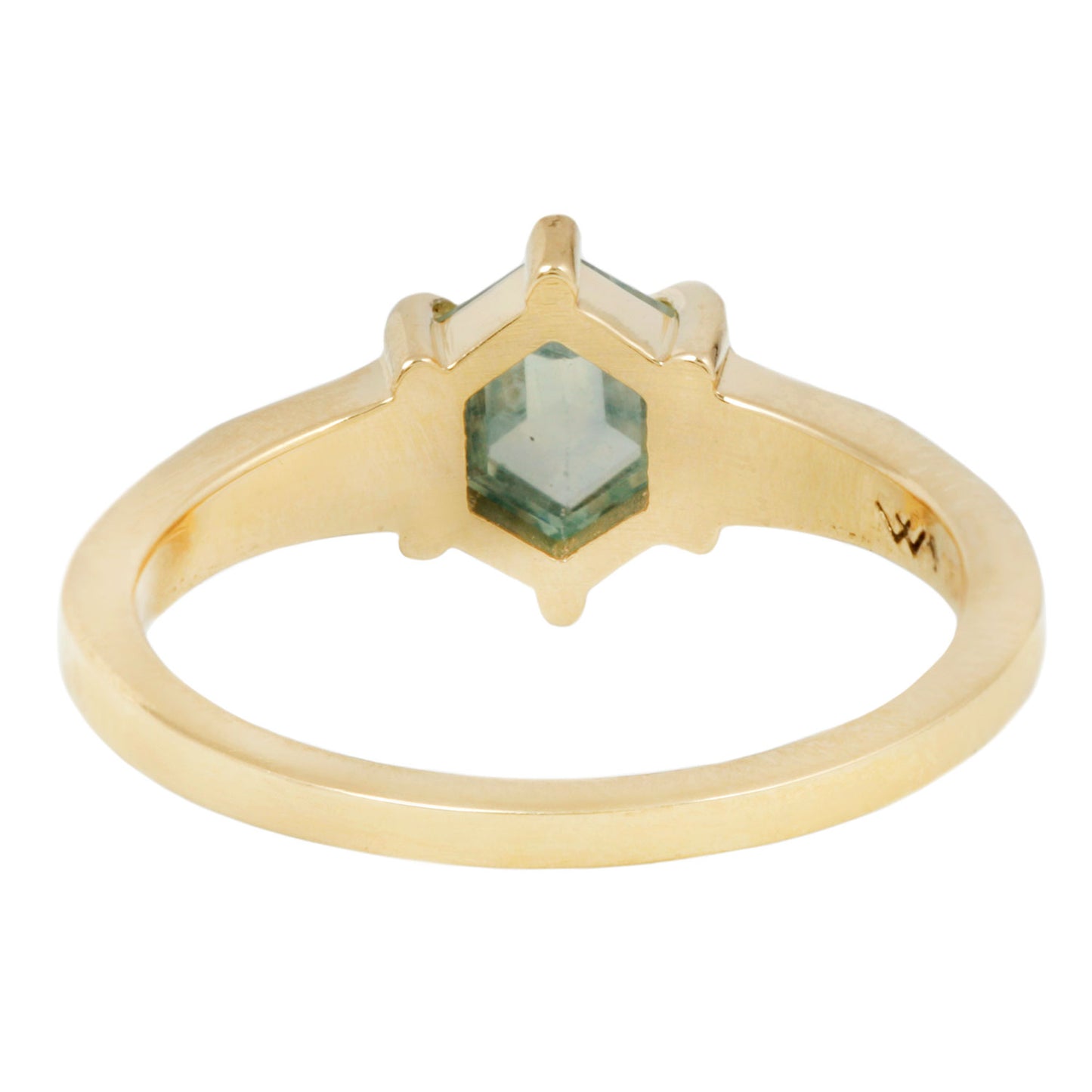 Sweet Mint Sapphire Ring