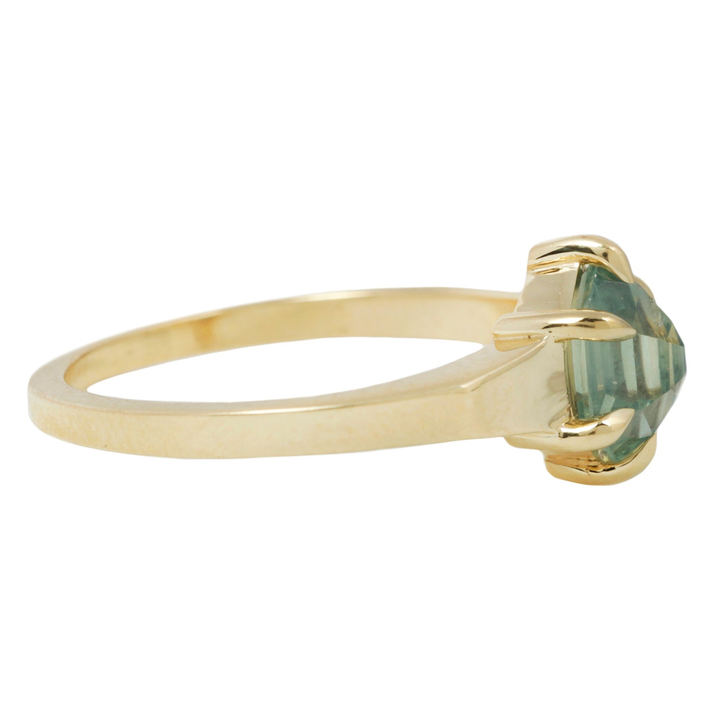 Sweet Mint Sapphire Ring