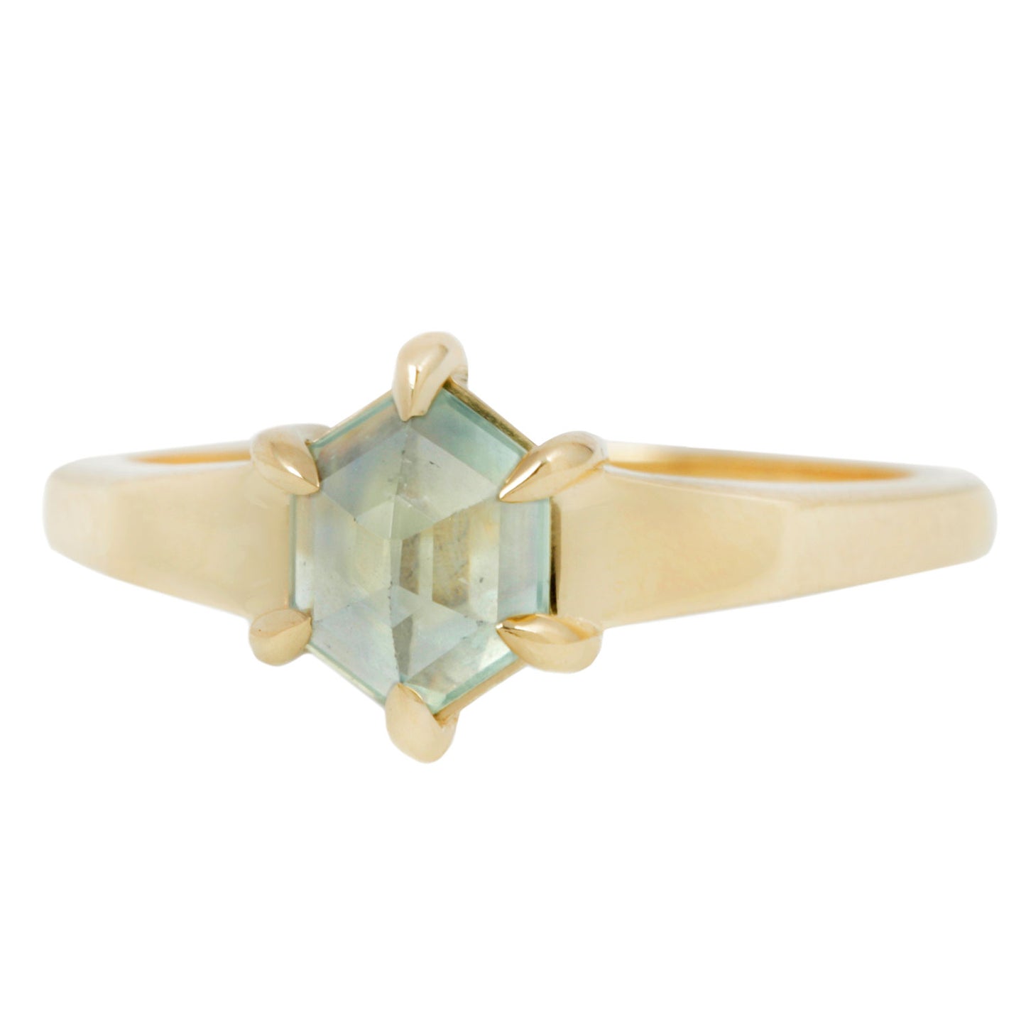 Sweet Mint Sapphire Ring