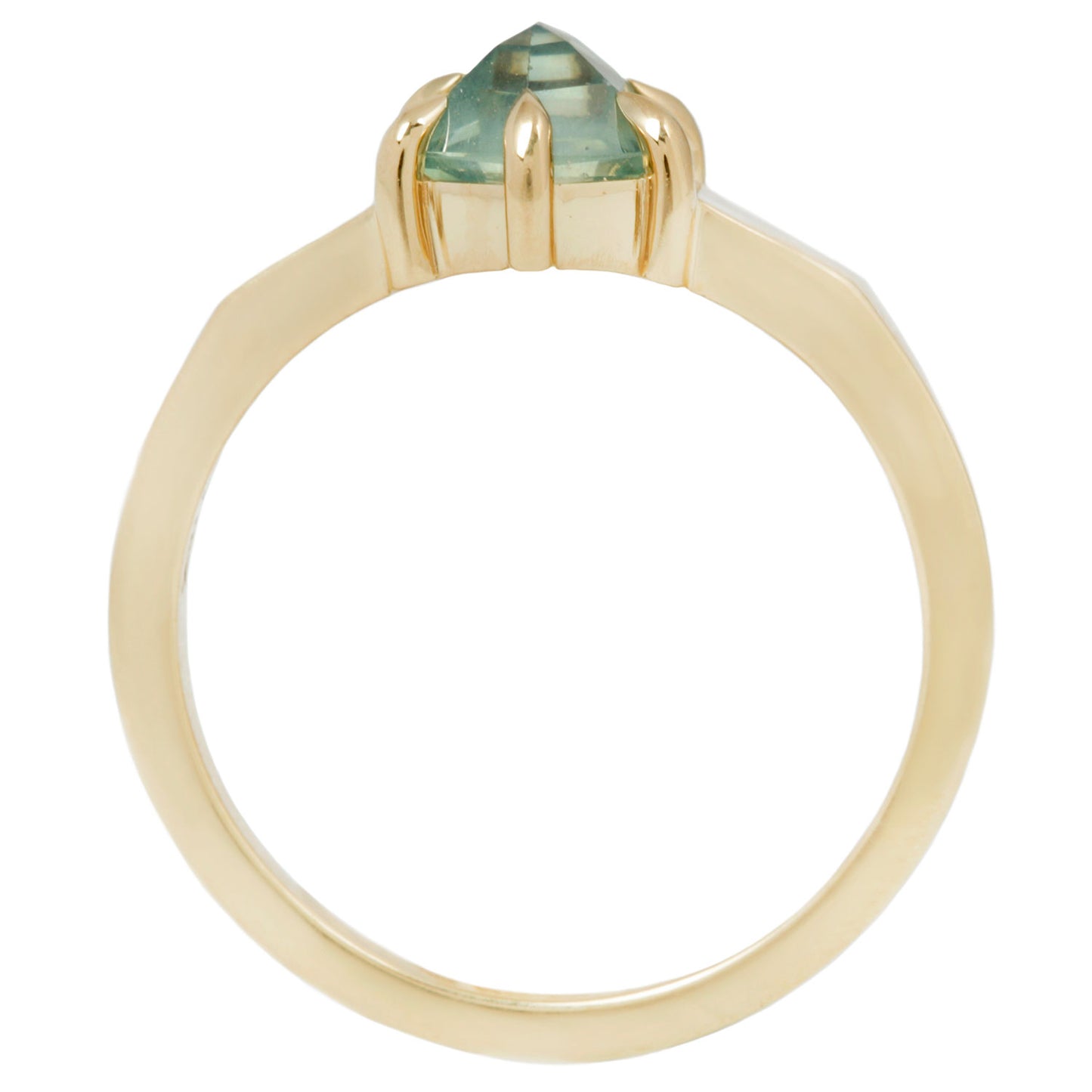 Sweet Mint Sapphire Ring