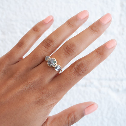 Rustic Sky Diamond Ring