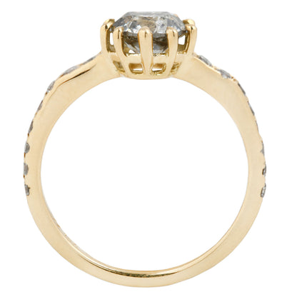 Brilliant Misty Diamond Ring