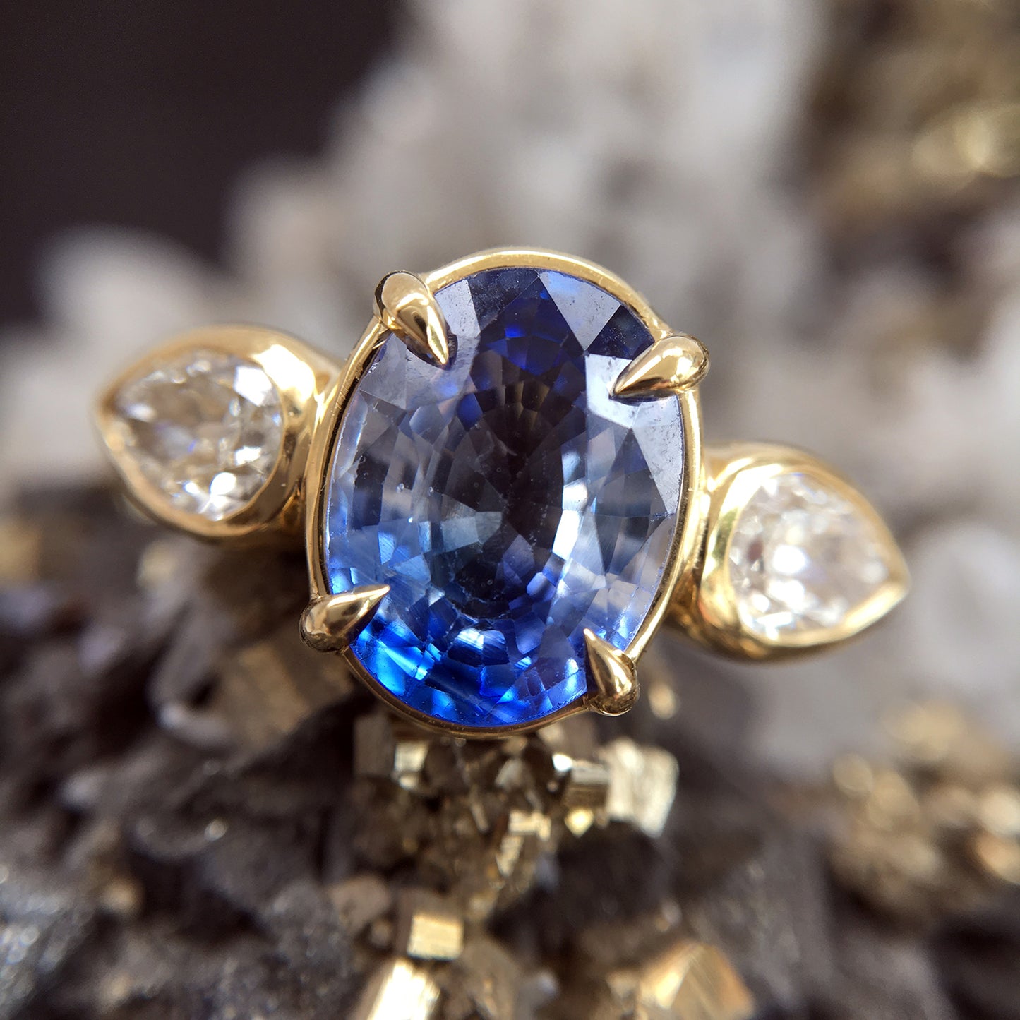 Tidal Brilliance Diamond Ring