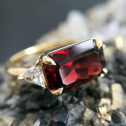 Majestic Garnet Ring